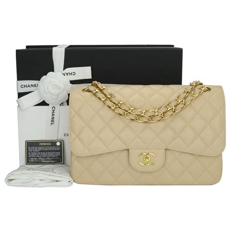 chanel beige clair caviar|Chanel Caviar Quilted Jumbo Double Flap Beige Clair.